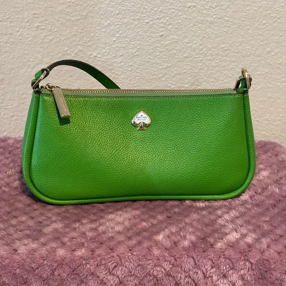 Kate Spade Vibrant Green Shoulder Bag - Picture 2 of 7
